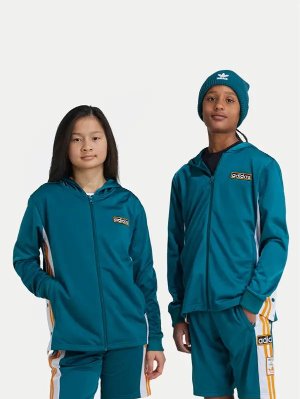 Adidas adidas Majica dugih rukava Adibreak IX5188 Tirkizna Regular Fit