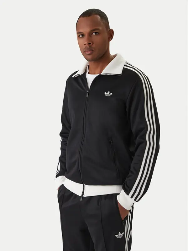 Adidas adidas Majica dugih rukava adicolor Classic KE3527 Crna Slim Fit