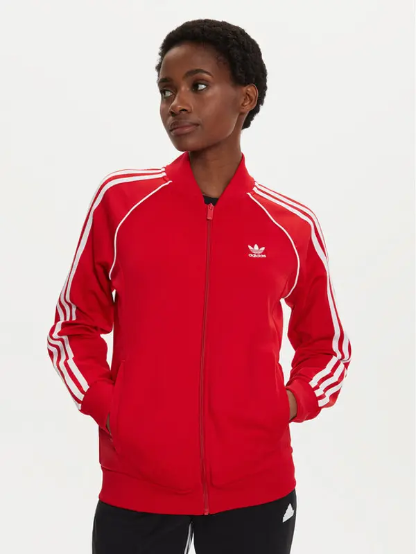 Adidas adidas Majica dugih rukava adicolor Classics SST IK4032 Crvena Regular Fit