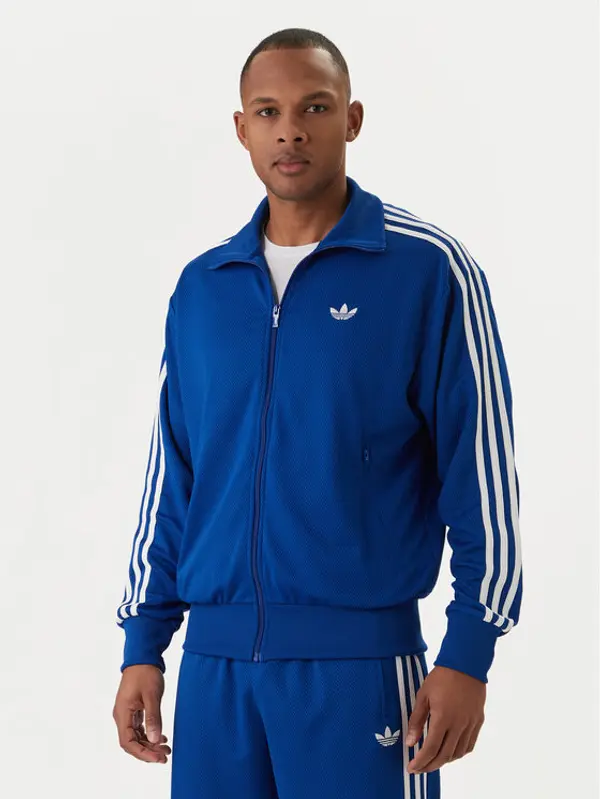 Adidas adidas Majica dugih rukava adicolor Firebird KE0790 Plava Loose Fit