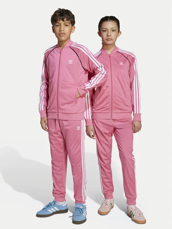 Adidas adidas Majica dugih rukava adicolor SST JV8562 Ružičasta Regular Fit