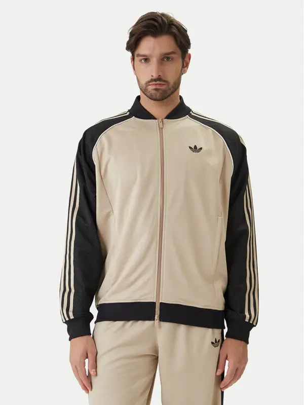 Adidas adidas Majica dugih rukava adicolor SST KE0114 Bež Regular Fit