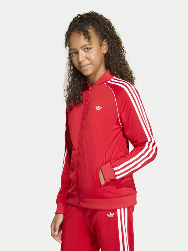 Adidas adidas Majica dugih rukava adicolor SST KE2857 Crvena Regular Fit