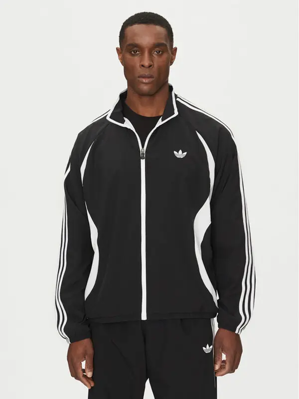 Adidas adidas Majica dugih rukava adicolor Teamgeist JC6227 Crna Regular Fit