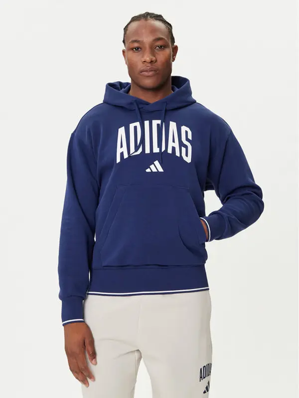 Adidas adidas Majica dugih rukava Collegiate KC3874 Plava Regular Fit