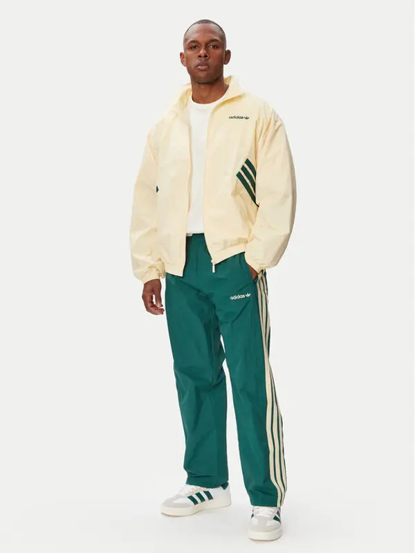 Adidas adidas Majica dugih rukava Cutline Tracktop KR7280 Krem Regular Fit