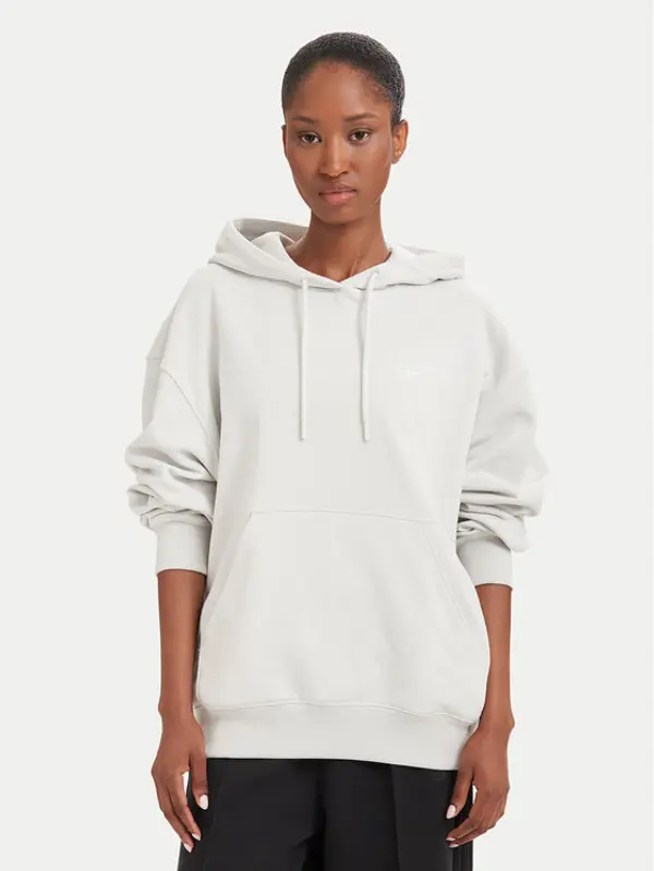 Adidas adidas Majica dugih rukava Essentials KT4722 Svijetlo siva Oversize