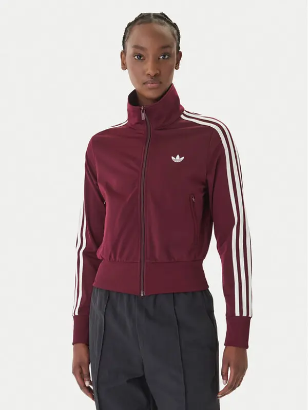 Adidas adidas Majica dugih rukava Firebird Classic KQ6532 Ljubičasta Regular Fit