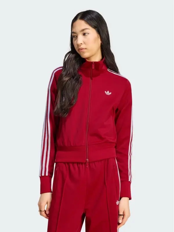 Adidas adidas Majica dugih rukava Firebird Classic KV9553 Crvena Regular Fit