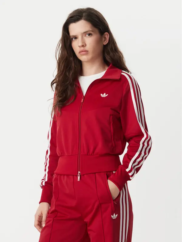Adidas adidas Majica dugih rukava Firebird Classic KV9553 Crvena Regular Fit