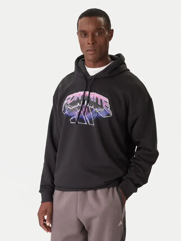 Adidas adidas Majica dugih rukava Fortnite JV8018 Crna Regular Fit
