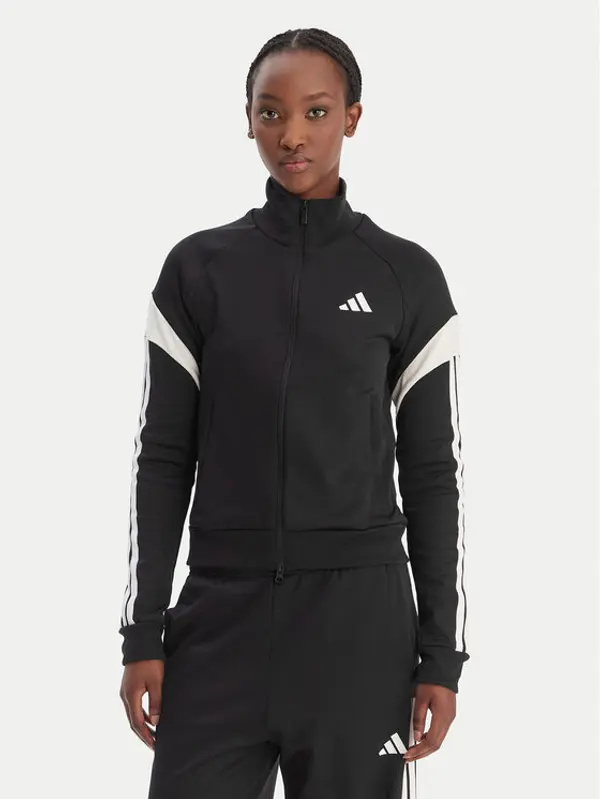 Adidas adidas Majica dugih rukava House Of Tiro KE5675 Crna Slim Fit