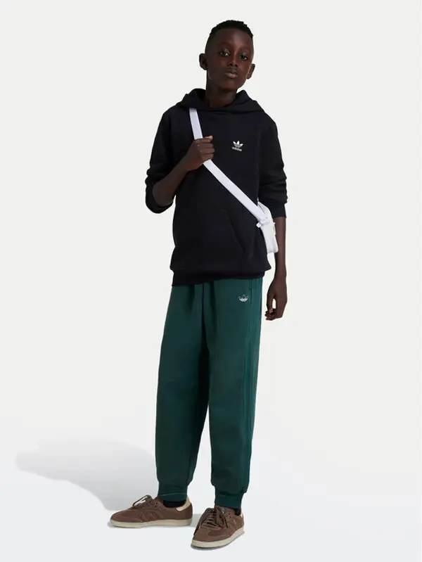 Adidas adidas Majica dugih rukava IW3500 Crna Regular Fit