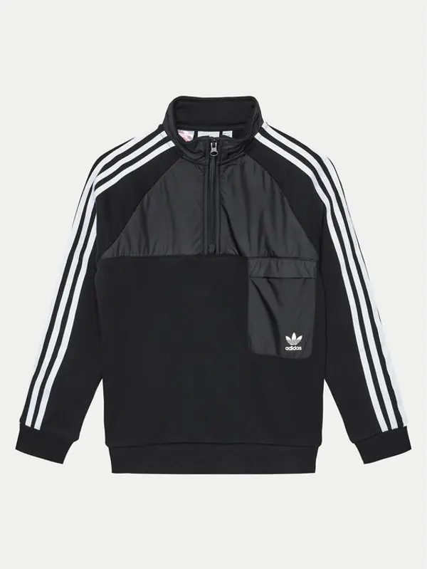 Adidas adidas Majica dugih rukava IY9810 Crna Regular Fit