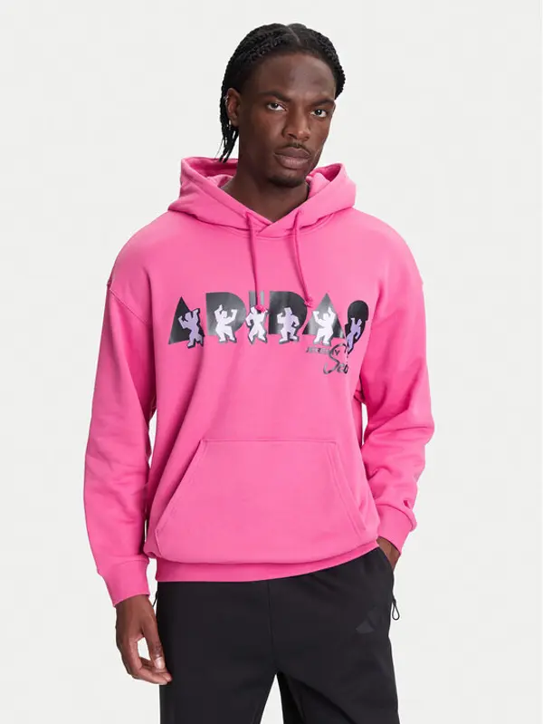 Adidas adidas Majica dugih rukava Jeremy Scott Pride JL7625 Ružičasta Oversize
