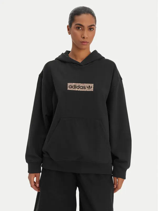 Adidas adidas Majica dugih rukava KD2823 Crna Oversize
