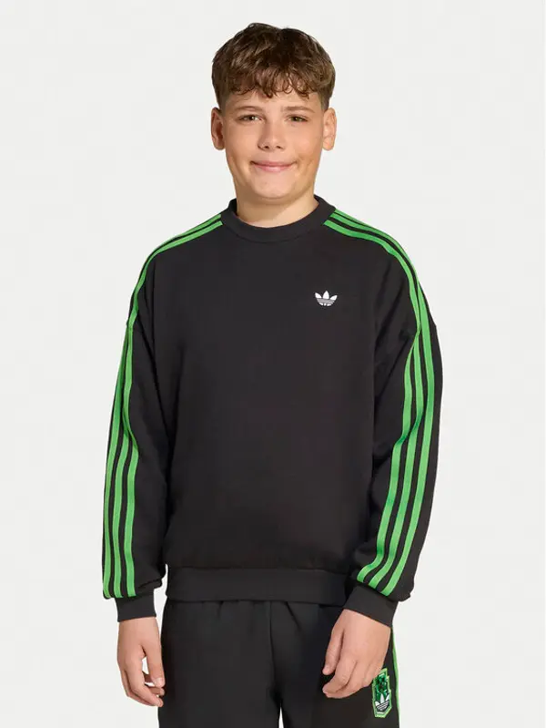 Adidas adidas Majica dugih rukava Minecraft JW7723 Crna Loose Fit
