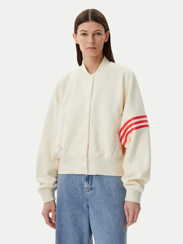 Adidas adidas Majica dugih rukava Neuclassics JI8523 Bež Loose Fit