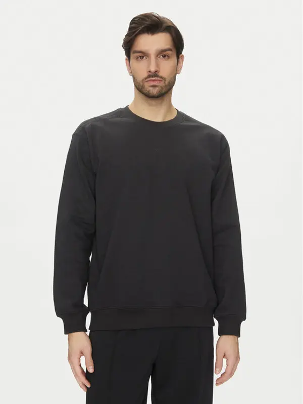 Adidas adidas Majica dugih rukava Premium Essentials JC9574 Crna Loose Fit