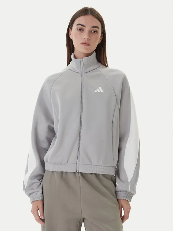 Adidas adidas Majica dugih rukava Stadium KA6251 Siva Loose Fit