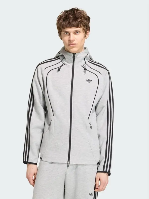 Adidas adidas Majica dugih rukava Teamgeist 26 Cutline KR7070 Svijetlo siva Regular Fit