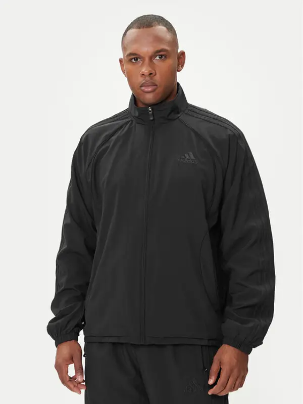 Adidas adidas Majica dugih rukava Teamgeist adicolor JW5864 Crna Loose Fit