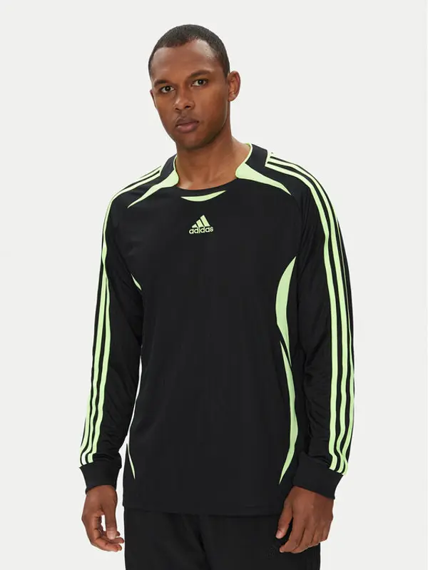 Adidas adidas Majica dugih rukava Teamgeist adicolor JW5908 Crna Loose Fit