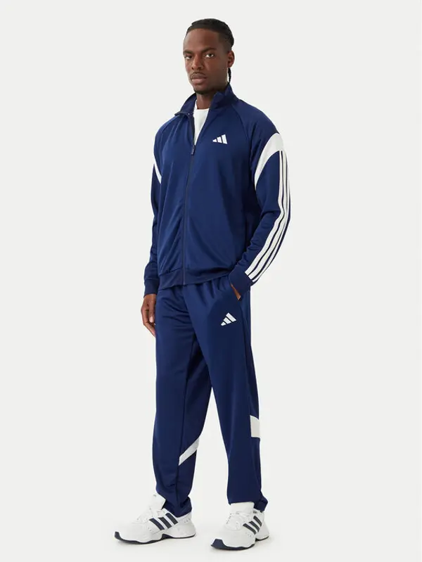 Adidas adidas Majica dugih rukava Teamsport KF4161 Tamnoplava Regular Fit