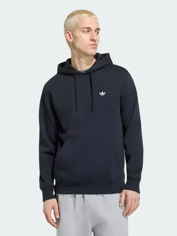 Adidas adidas Majica dugih rukava Trefoil Essentials KS8920 Crna Regular Fit