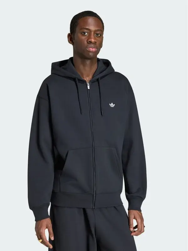 Adidas adidas Majica dugih rukava Trefoil Essentials KS8941 Crna Loose Fit