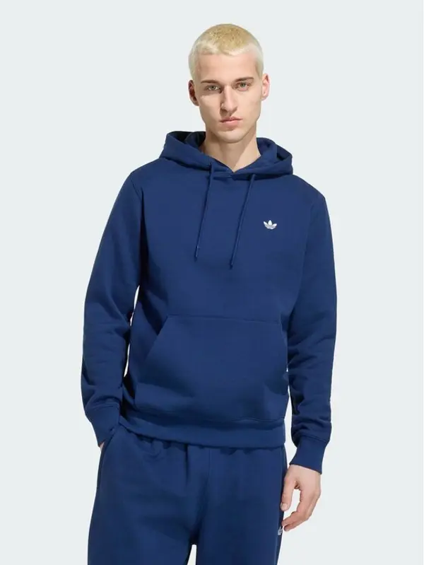 Adidas adidas Majica dugih rukava Trefoil Essentials KS9804 Plava Regular Fit