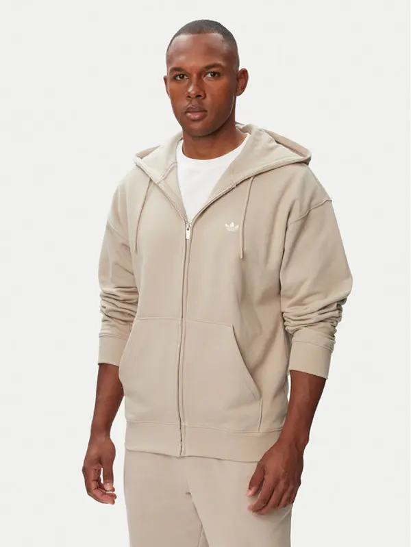 Adidas adidas Majica dugih rukava Trefoil Essentials KS9814 Bež Loose Fit