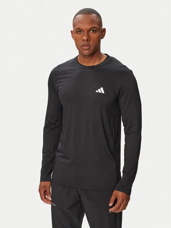 Adidas adidas Majica dugih rukava Workout Essentials KA5523 Crna Regular Fit
