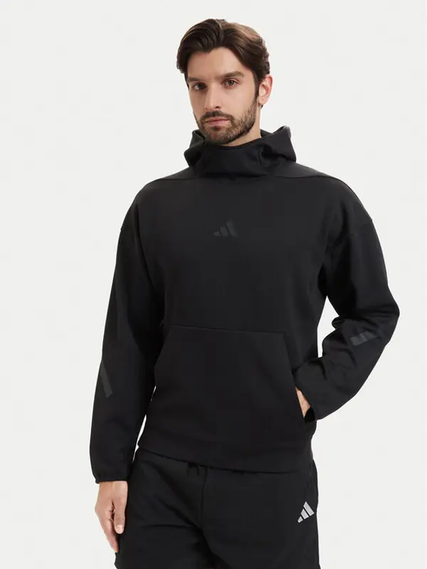 Adidas adidas Majica dugih rukava Z.N.E KF3776 Crna Regular Fit