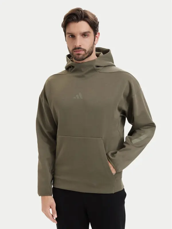 Adidas adidas Majica dugih rukava Z.N.E KF3780 Zelena Regular Fit