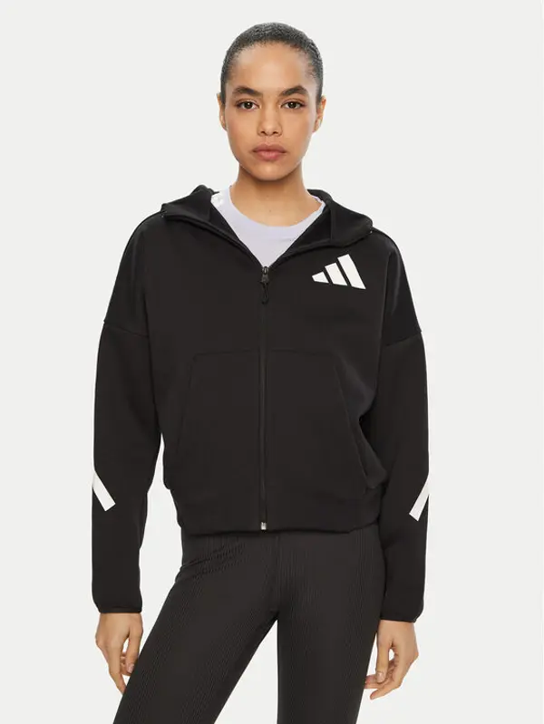 Adidas adidas Majica dugih rukava Z.N.E. JC5392 Crna Loose Fit