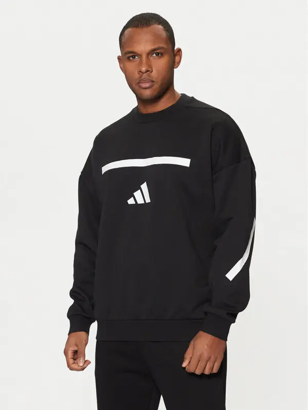 Adidas adidas Majica dugih rukava Z.N.E. JD5982 Crna Loose Fit