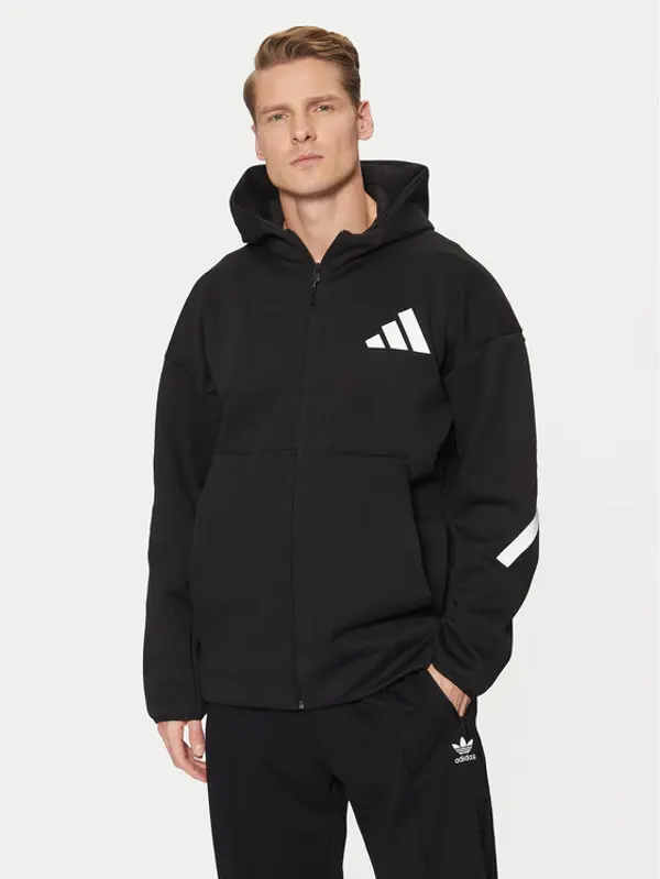 Adidas adidas Majica dugih rukava Z.N.E. JD5984 Crna Regular Fit