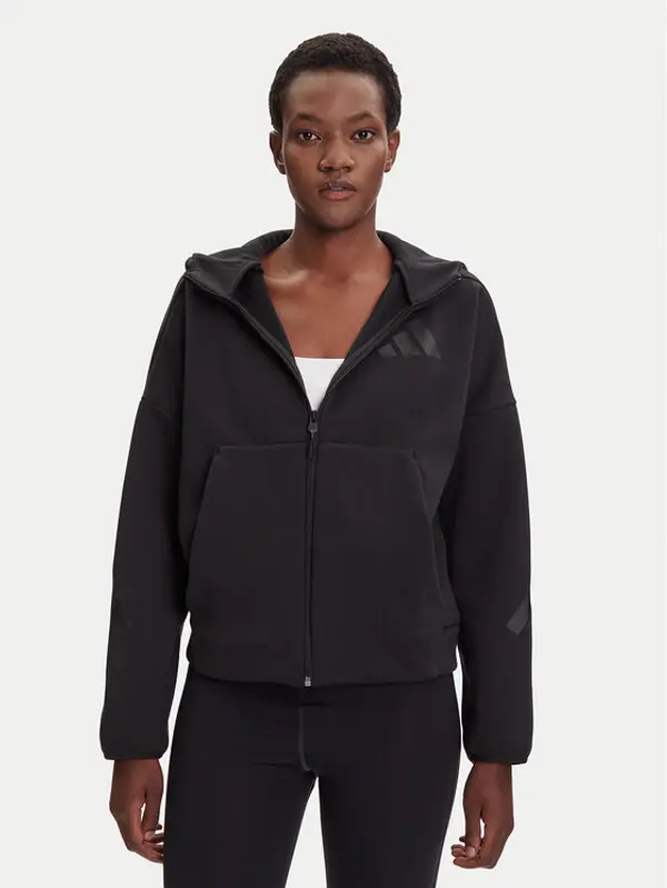 Adidas adidas Majica dugih rukava Z.N.E. JE7848 Crna Loose Fit