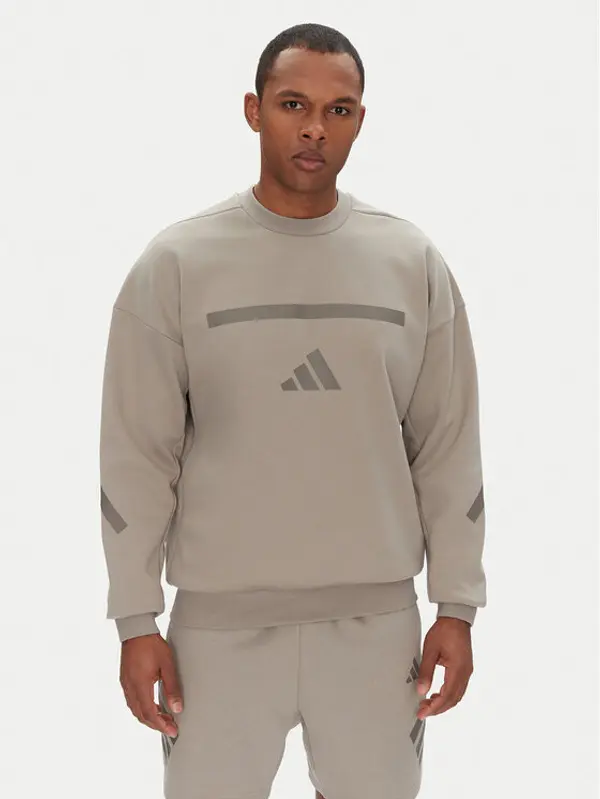 Adidas adidas Majica dugih rukava Z.N.E. JP0383 Bež Loose Fit
