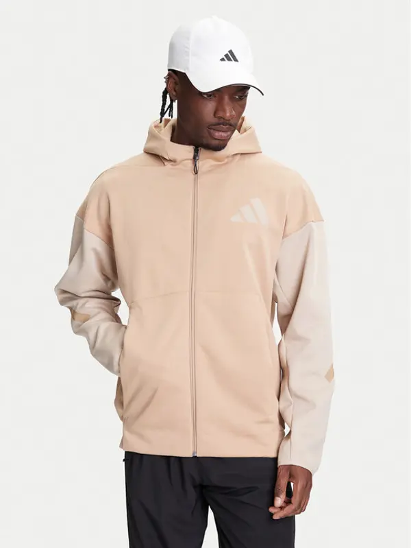 Adidas adidas Majica dugih rukava Z.N.E. JY4833 Bež Regular Fit