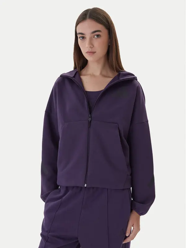 Adidas adidas Majica dugih rukava Z.N.E. KC4569 Ljubičasta Loose Fit