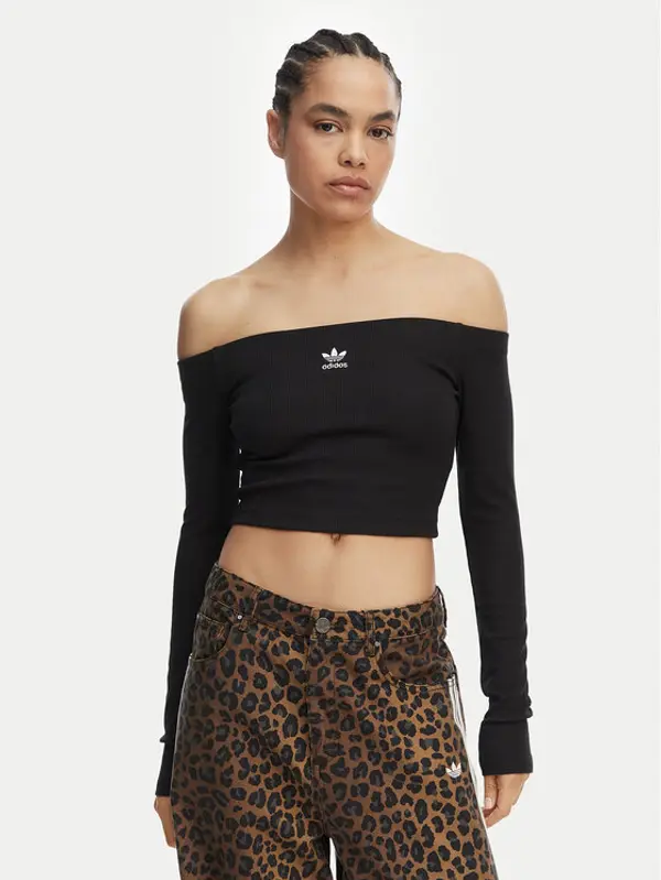 Adidas adidas Majica Essentials KE3150 Crna Slim Fit