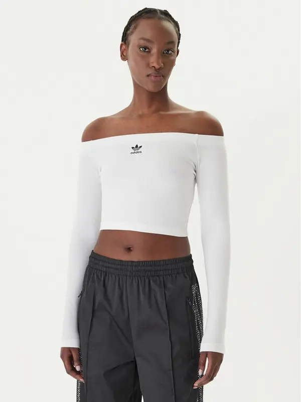 Adidas adidas Majica Essentials KE3153 Bijela Slim Fit