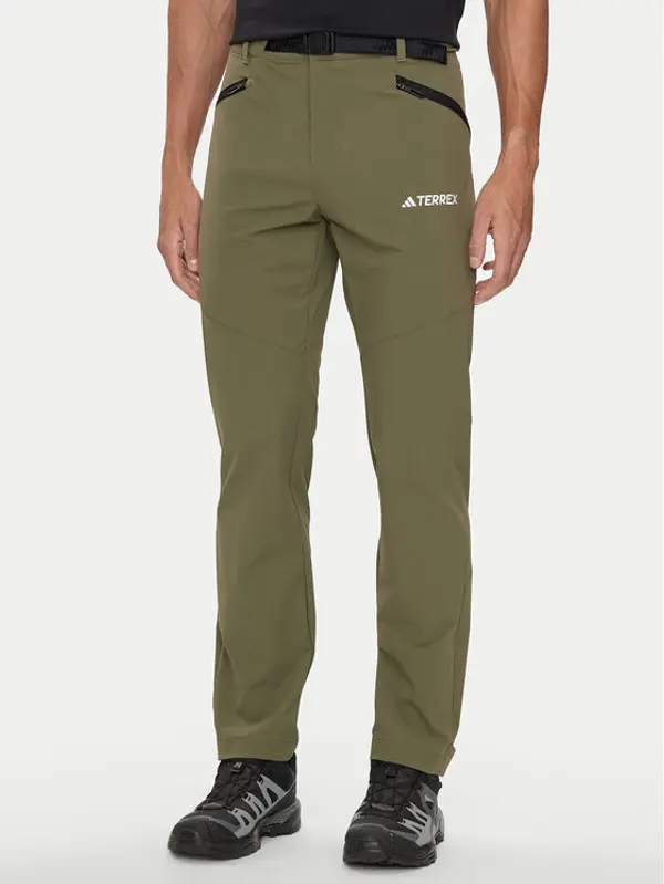 Adidas adidas Outdoor hlače Terrex Xperior IK3533 Kaki Regular Fit