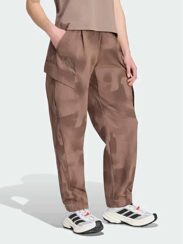 Adidas adidas Outdoor hlače Terrex Xploric Clima365 KH2594 Smeđa Loose Fit