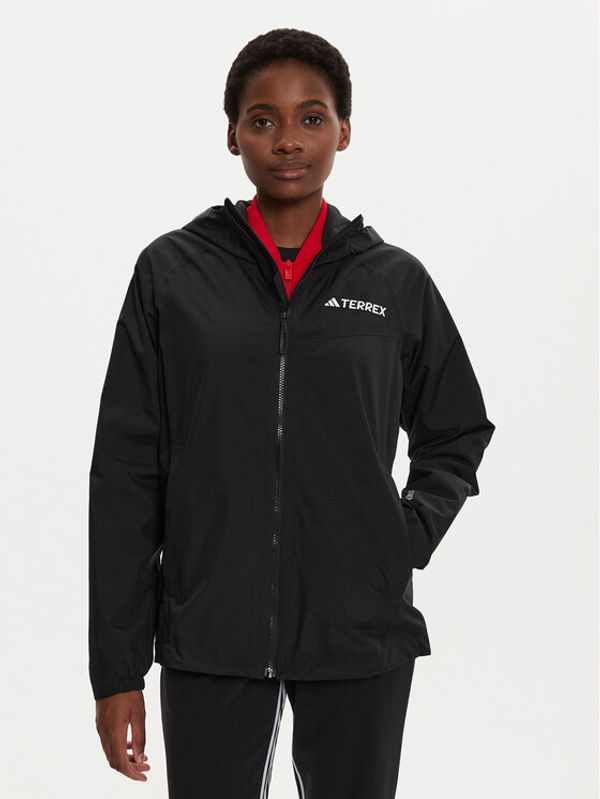 adidas adidas Outdoor jakna Terrex Multi 2L RAIN.RDY IV9835 Crna Regular Fit