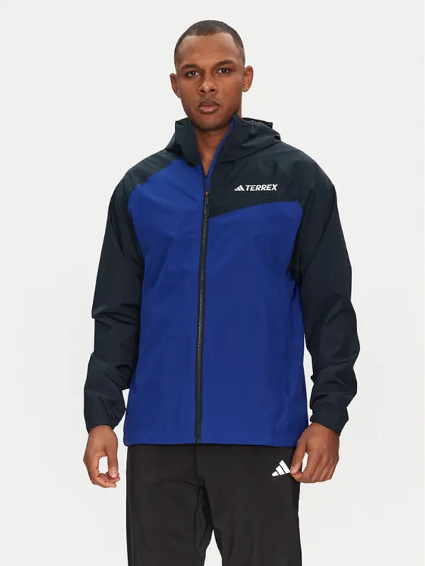 Adidas adidas Outdoor jakna Terrex Multi 2L RAIN.RDY JD8353 Plava Regular Fit