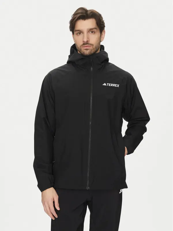 Adidas adidas Outdoor jakna Terrex Multi 2L RAIN.RDY JN8804 Crna Regular Fit
