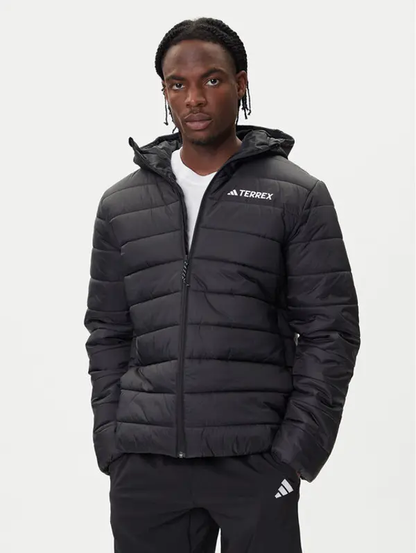 Adidas adidas Outdoor jakna Terrex Multi Essentials Climawarm KB2183 Crna Regular Fit
